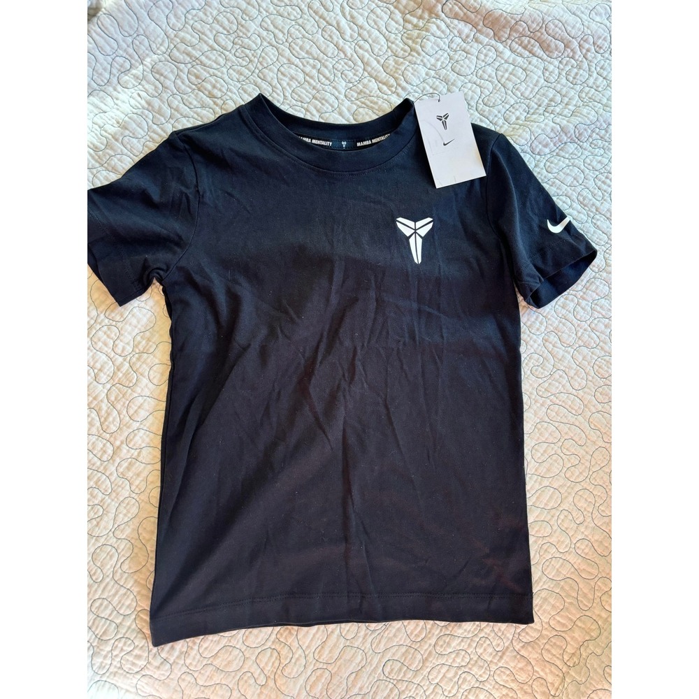 Nike Kobe Bryant Mamba Mentality Shirt Boys Size Small Black